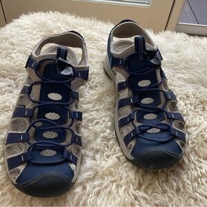 Keen Newport Navy and Grey